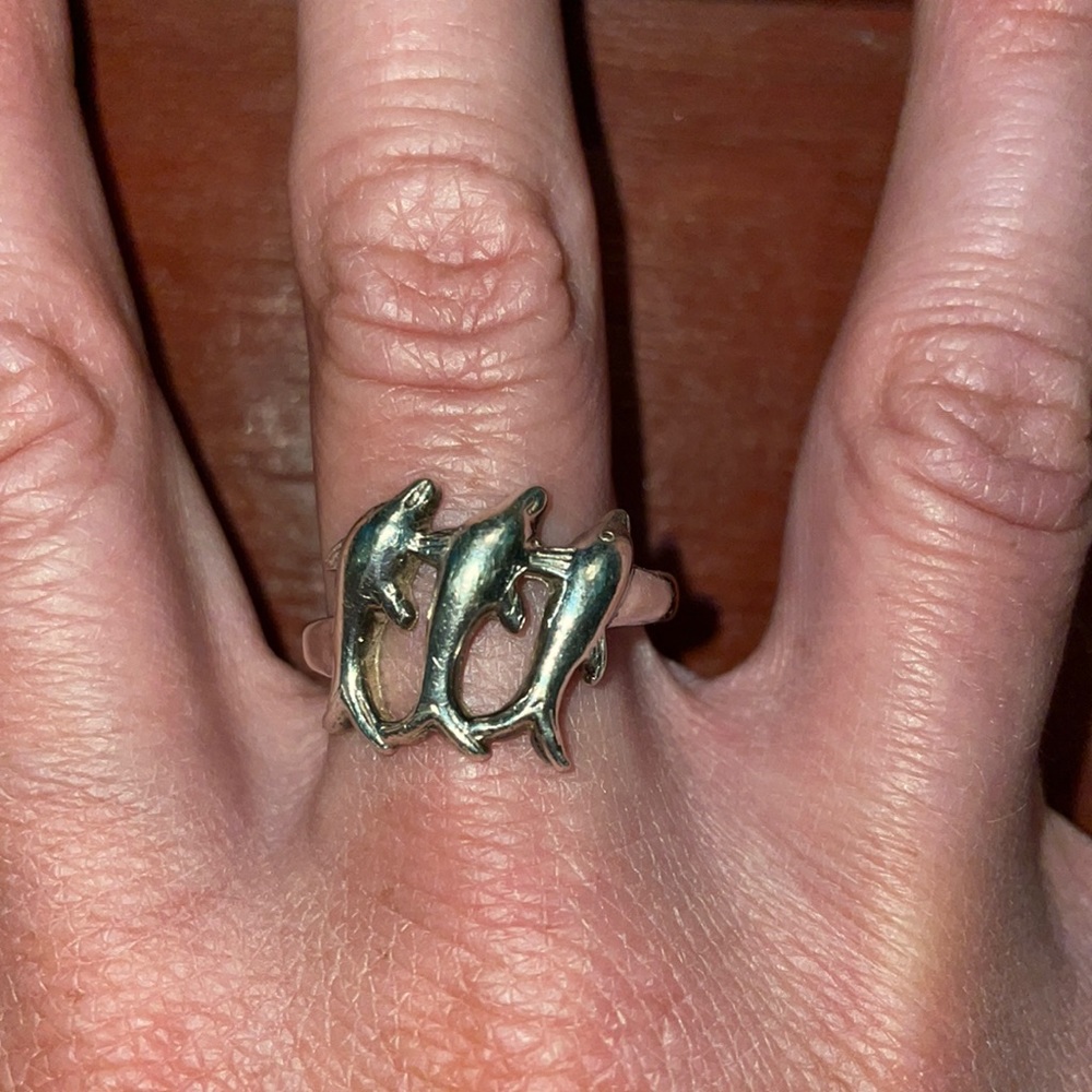 Silver Dolphin Ring!